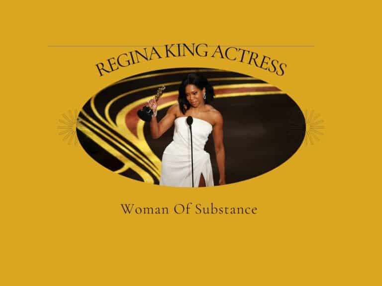 Regina King Actress woman of substance