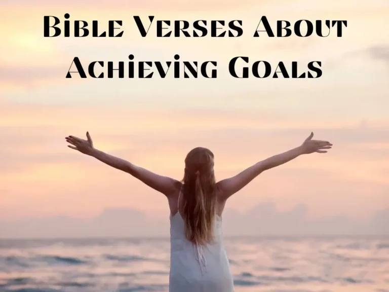 bible verses about achieving goals