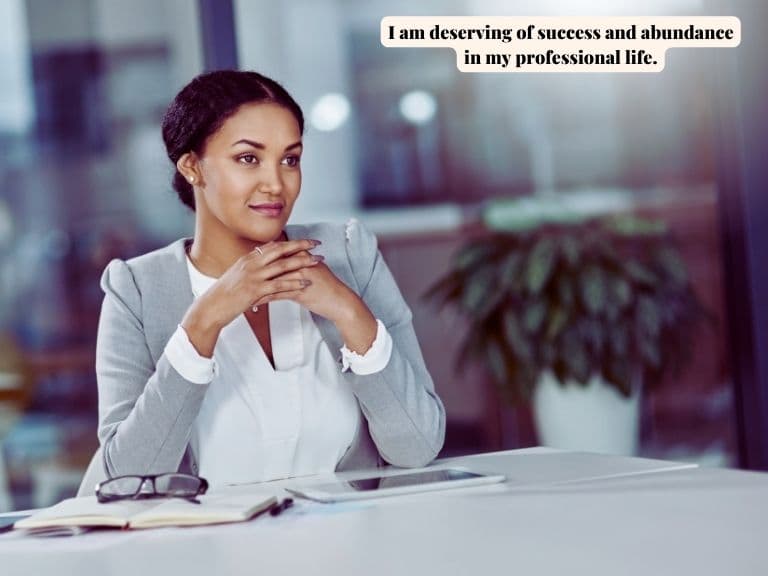 affirmations for confidence and success