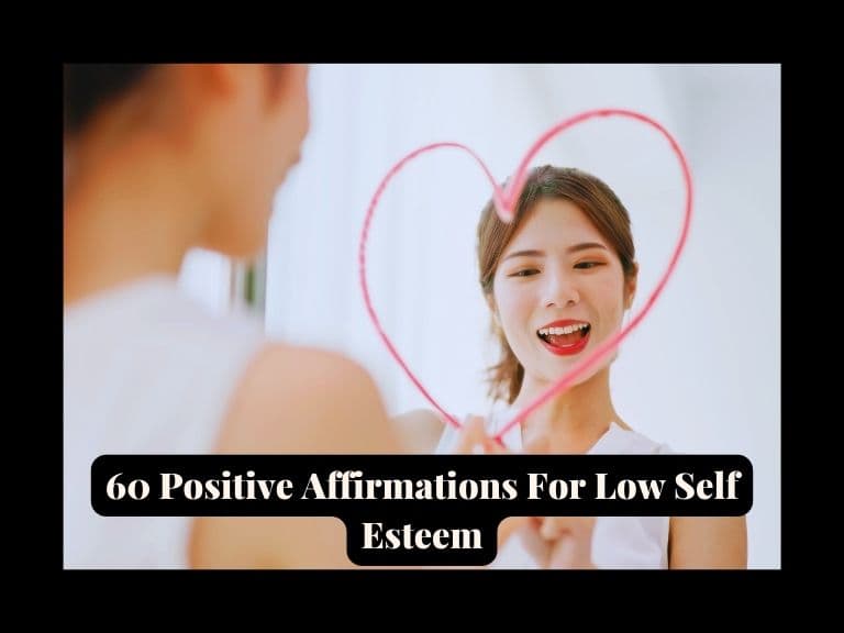 affirmations for low self esteem