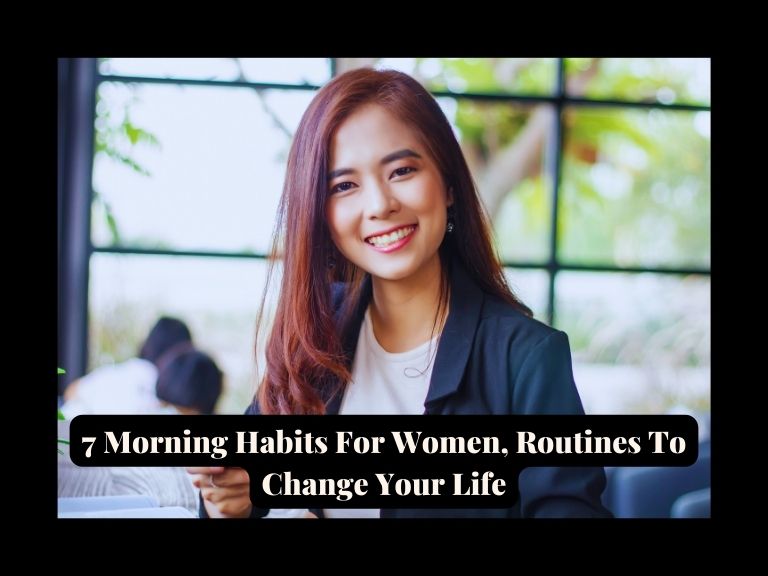 morning habits for women