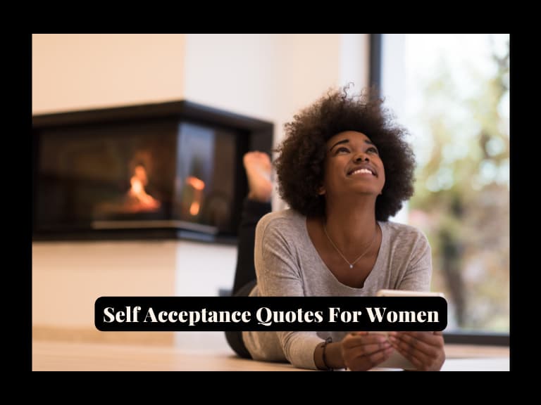 self acceptance quotes for women